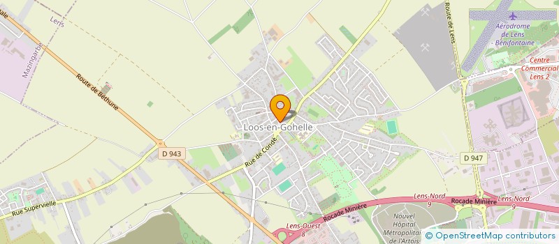 localisation de l'entreprise CABAMA  LOOS-EN-GOHELLE