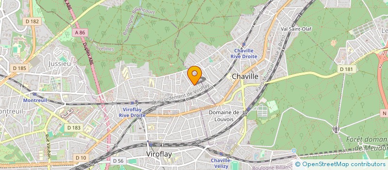 localisation de l'entreprise CABAMAO  VIROFLAY