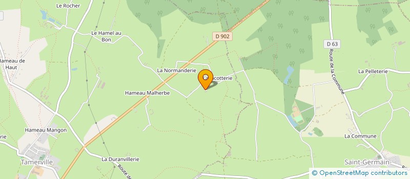 localisation de l'entreprise CABAN EVENT  TAMERVILLE