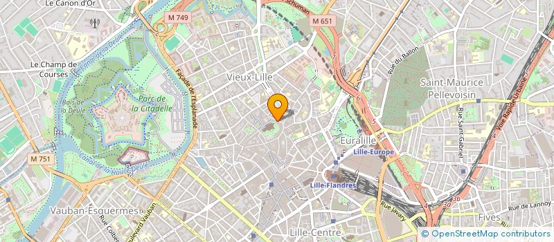 localisation de l'entreprise CABANA KIDS à LILLE