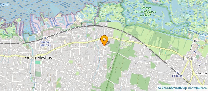localisation de l'entreprise CABANALOU à GUJAN-MESTRAS