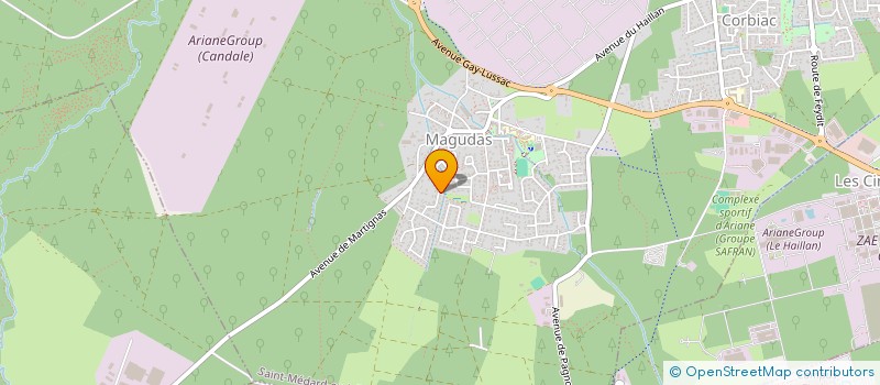 localisation de l'entreprise CABANE 19  SAINT-MEDARD-EN-JALLES