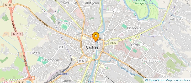 localisation de l'entreprise CABANE 21 SASU à CASTRES