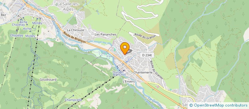 localisation de l'entreprise CABANE BOHEME  SAINT-CHAFFREY