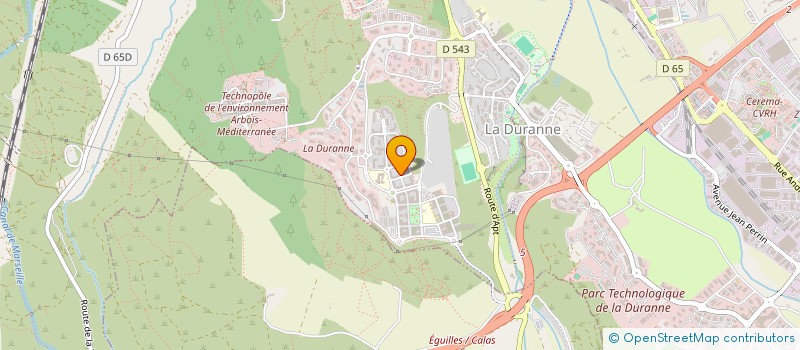 localisation de l'entreprise CABANE D'EVEIL à AIX-EN-PROVENCE