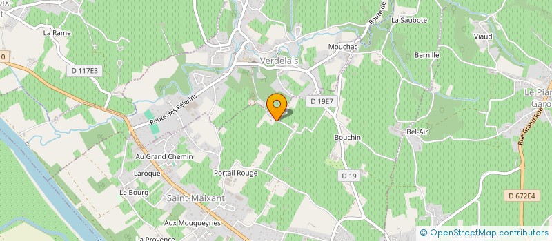 localisation de l'entreprise CABANE DE L'OUBLI à SAINT-MAIXANT