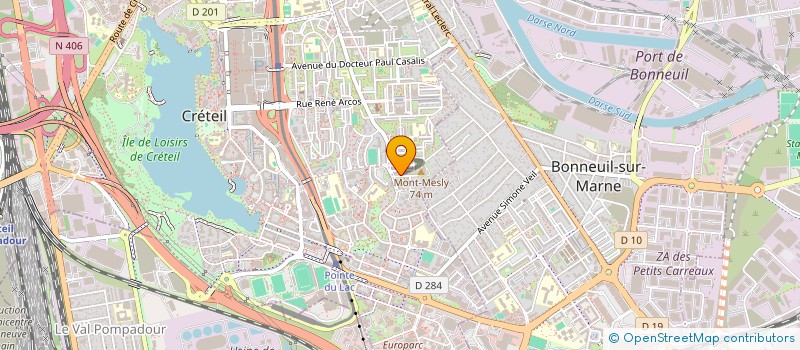 localisation de l'entreprise CABANE DES ASSOCIATIONS (CDA) à CRETEIL