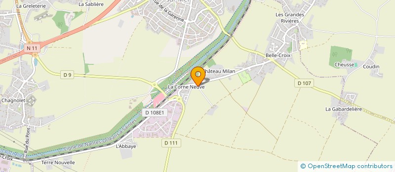 localisation de l'entreprise CABANE DES BIQUETTES  DOMPIERRE-SUR-MER