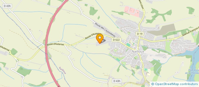 localisation de l'entreprise CABANE HOLDING  NAILLOUX