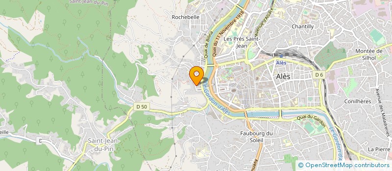 localisation de l'entreprise CABANE MOTOS à ALES