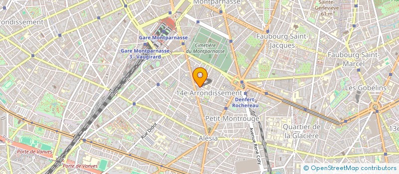 localisation de l'entreprise CABANES A MAREE BASSE  PARIS