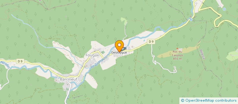 localisation de l'entreprise CABANES DE FONTESTORBES à BELESTA