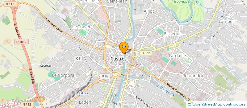 localisation de l'entreprise CABANES & FABRE INVESTMENT  CASTRES