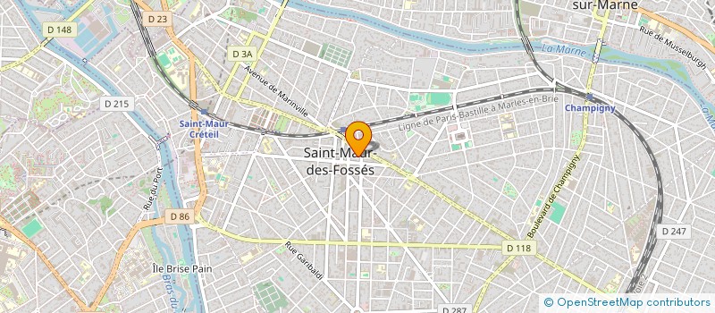 localisation de l'entreprise CABANES PATRIMOINE à SAINT-MAUR-DES-FOSSES