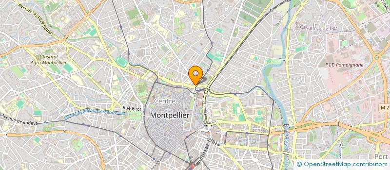 localisation de l'entreprise CABANES - RISPOLI à MONTPELLIER