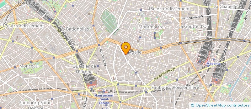 localisation de l'entreprise CABANON  PARIS