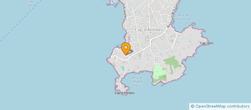 localisation de l'entreprise CABANON DE GRAND PERE à ANTIBES