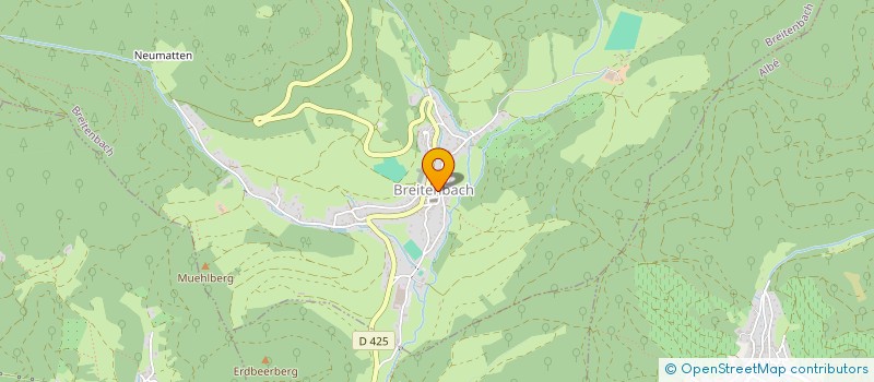 localisation de l'entreprise CABANOPEE  BREITENBACH