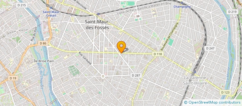 localisation de l'entreprise CABANYES à SAINT-MAUR-DES-FOSSES