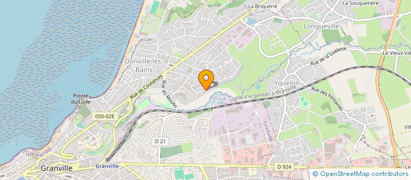 localisation de l'entreprise CABAR'ZINC COMPAGNIE  DONVILLE-LES-BAINS