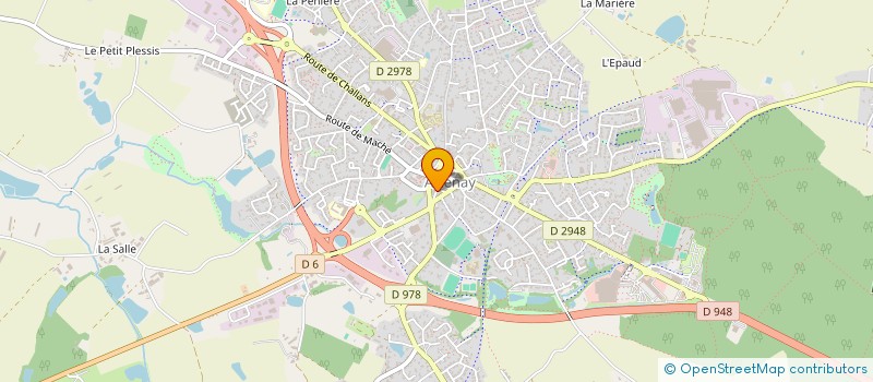 localisation de l'entreprise CABAREMENT VOTRE  AIZENAY