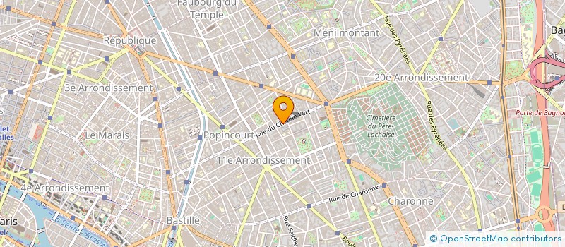 localisation de l'entreprise CABARET NOMADE  PARIS