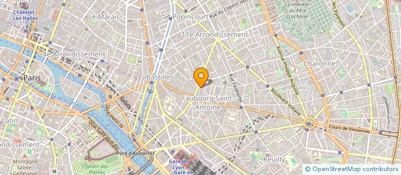 localisation de l'entreprise CABAREY  PARIS