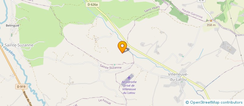 localisation de l'entreprise CABAROQUE D'EN BAS à SAINT-YBARS