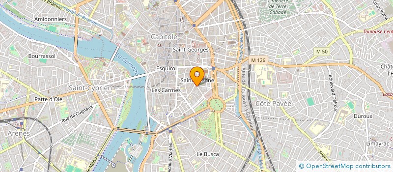 localisation de l'entreprise CABASHOP à TOULOUSE