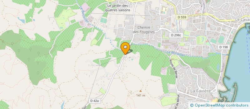 localisation de l'entreprise CABASSON PARKING LOISIRS à BORMES-LES-MIMOSAS