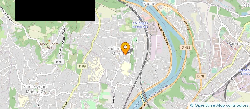 localisation de l'entreprise CABAXIM  COLLONGES-AU-MONT-D'OR