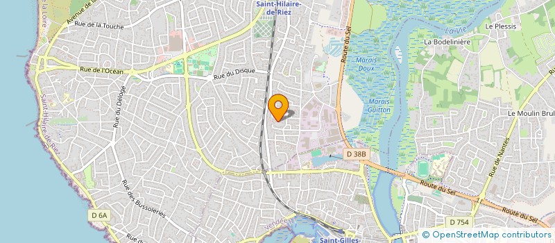 localisation de l'entreprise CABBOU  SAINT-HILAIRE-DE-RIEZ