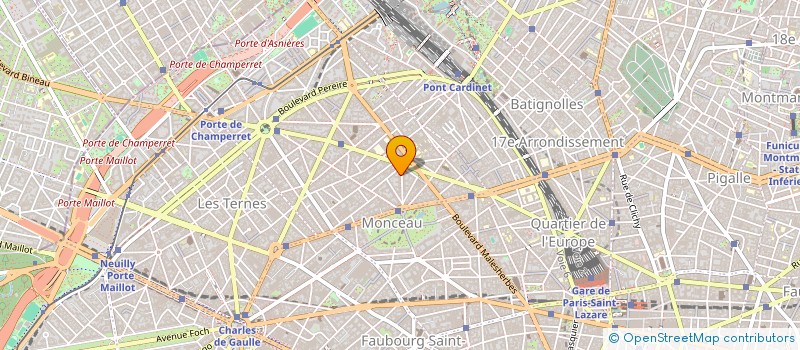 localisation de l'entreprise CABCIF  PARIS