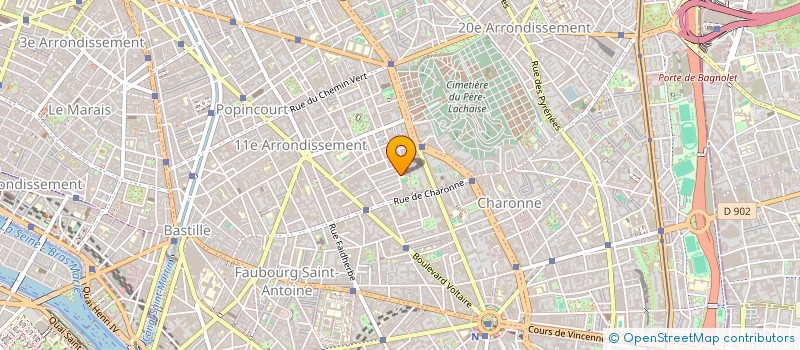 localisation de l'entreprise CABCO à PARIS