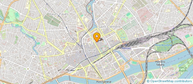 localisation de l'entreprise CABCORETZ  NANTES