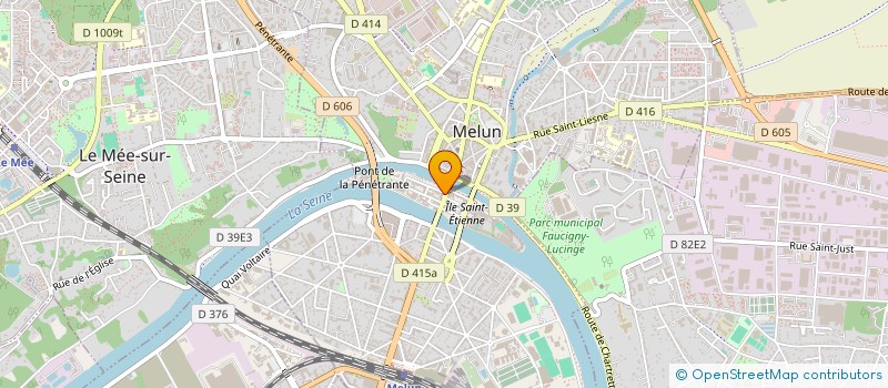 localisation de l'entreprise CABDENT à MELUN