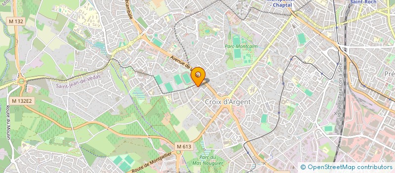 localisation de l'entreprise CABE à MONTPELLIER