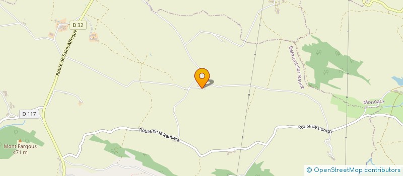 localisation de l'entreprise CABEC FINANCE  MONTLAUR