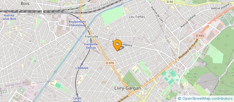 localisation de l'entreprise CABECO à LIVRY-GARGAN