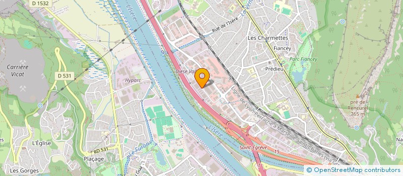 localisation de l'entreprise CABEL  SAINT-EGREVE