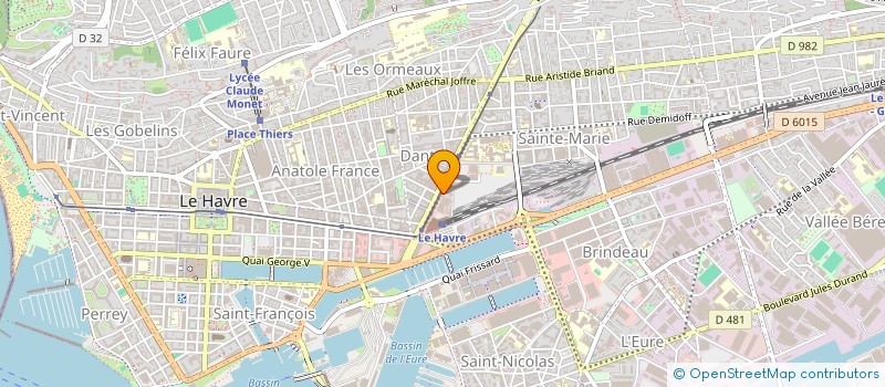 localisation de l'entreprise CABEL à LE HAVRE