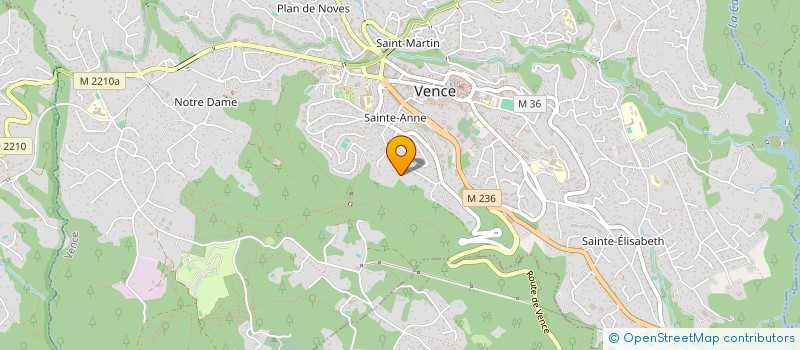 localisation de l'entreprise CABELHDI  VENCE