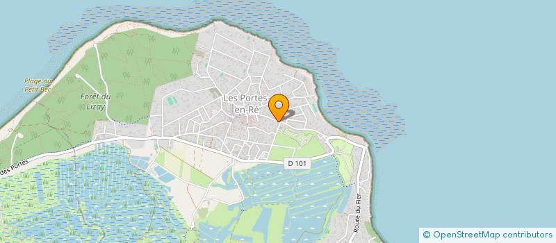 localisation de l'entreprise CABELIER75  LES PORTES-EN-RE