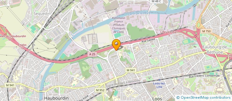 localisation de l'entreprise CABEO  LOOS