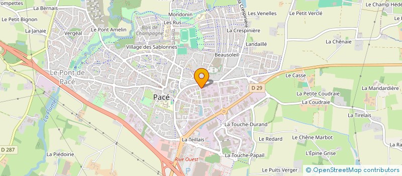 localisation de l'entreprise CABEO RH à PACE