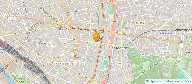 localisation de l'entreprise CABER à PARIS