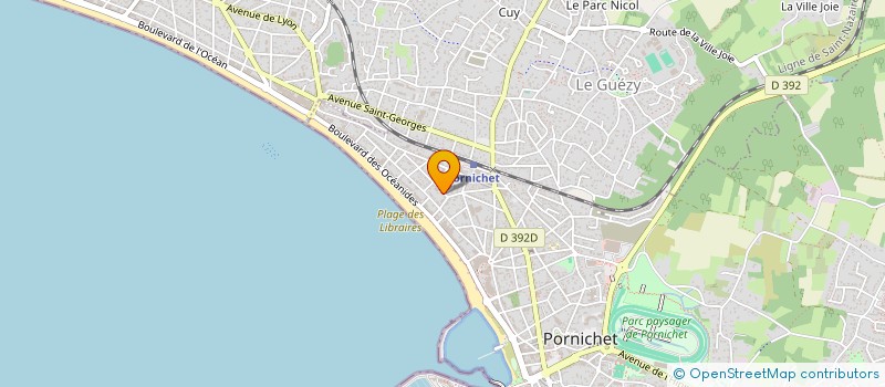 localisation de l'entreprise CABERIC à PORNICHET