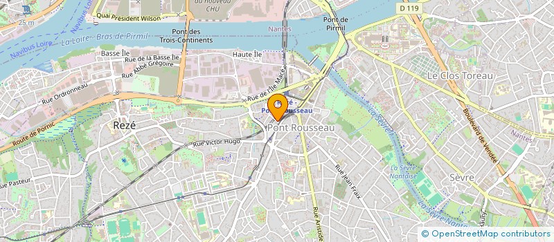 localisation de l'entreprise CABESKINE à REZE