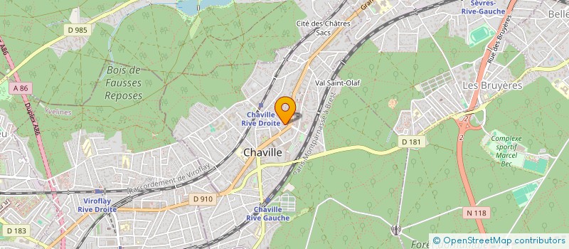 localisation de l'entreprise CABESTAN AKINITOS  CHAVILLE