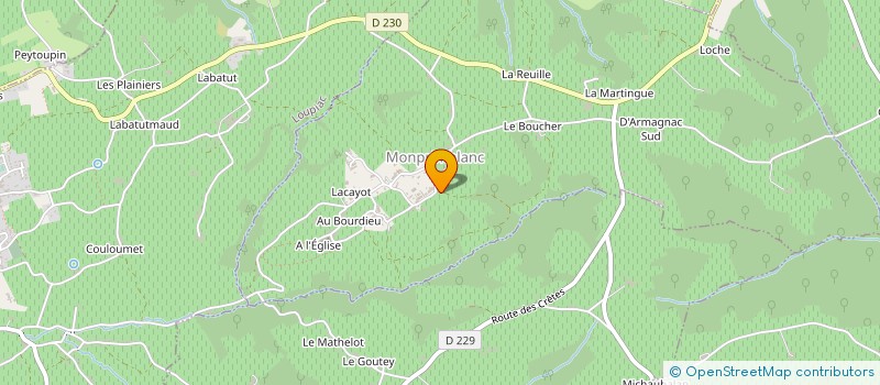 localisation de l'entreprise CABEVAL  BEGUEY